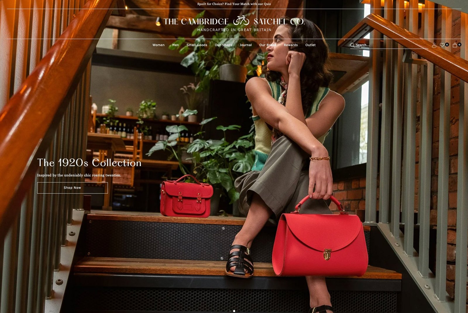 cambridge+satchel+company+shopify+website+design